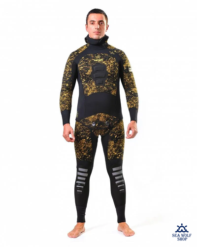 Гидрокостюм неопрен 7мм Sargan "НЕМАН 2.0" камо RD2.0 эластичный р.L-52