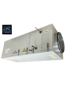 VMPU-E-FR-1500-15.0/3-1 УСТАНОВКА ПРИТОЧНАЯ КОМПАКТНАЯ С ФРЕОН. ОХЛАЖДЕНИЕМ 1500м3/ч, ЭЛЕКТРОНАГРЕВ 15.0 kW 3 фазы 380В