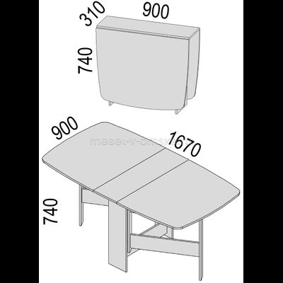 Стол-книжка Бабочка