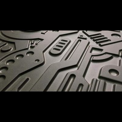 Гипсовая панель EX-MACHINA platinum артикул M-0045-pl