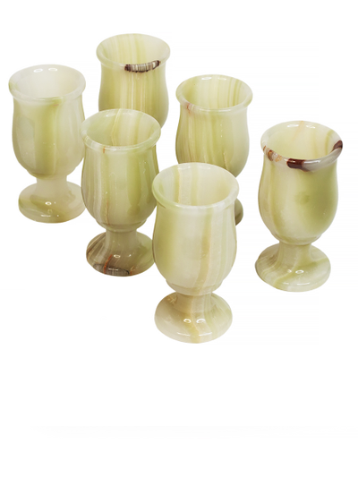 Набор из 6-ти рюмок, оникс