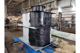 Металлические колодцы водоотведения