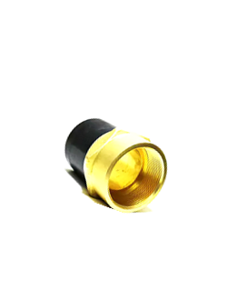 Переходной вкладыш Латунный/ПЭ 50х1"1/2 ВР EUROSTANDARD