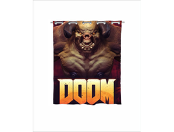Штора в ванную Doom/ Дум №4