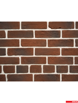 Искусственный камень Кирпич Бельгийский цвет Красный Для фасадов и интерьеров производитель Кавка