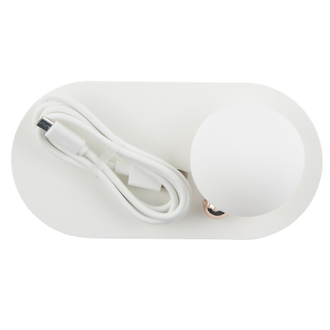 Зарядное устройство беспроводное Red Line, Mushroom Lamp, белый УТ000016848