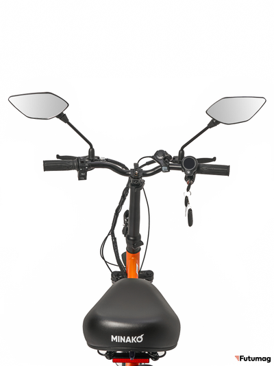 Электровелосипед Minako F7 оранжевый