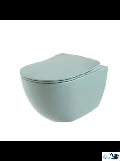 Унитаз Creavit FE322-11NY00E-0000 подвесная, Ментол, матовая купить в магазине Marysя со скидкой