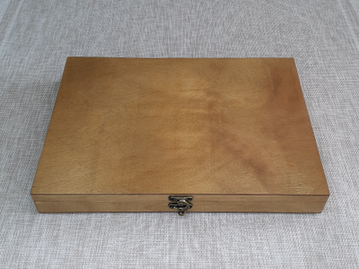 Коробка 77 ячеек, для коллекции камней, цвет "Мокко" (32*23*3,5 см, 1100 г) №23008