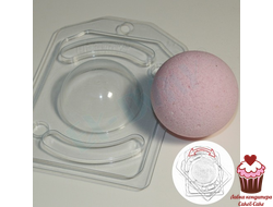 Форма пластик Полусфера D 6см