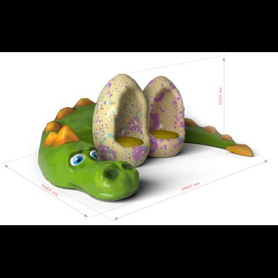 Мягкий игровой элемент «Дракоша»