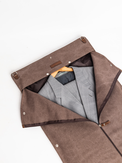 Портплед + дорожная сумка (2 в 1) Palermo Premium 
brown (арт. 4038-63)