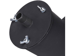 Патрубок дымохода вертикальный ROMMER D=120, L=247, H=346 (Арт. RSB-1110-041394)