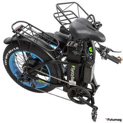 Электровелосипед Syccyba H2 (F11) DUAL 23AH синий