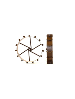 Грунтозацеп для окучивания Forza ГМБ.S24.585.120.40 , сплошной обод, 6-гранная сквозная втулка, пара