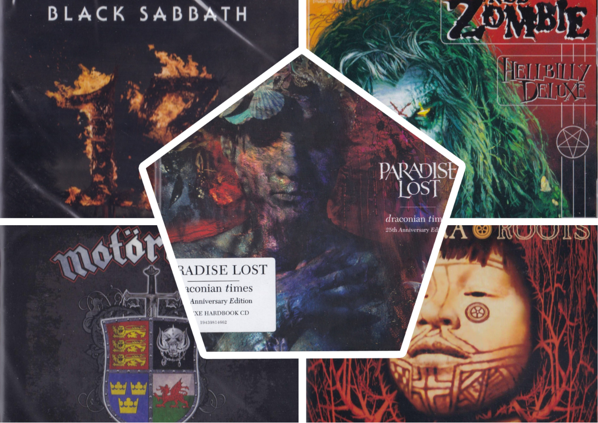 Black Sabbath, Motorhead, Paradise Lost, Sepultura, Rob Zombie