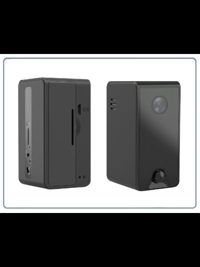 Комнатная беспроводная WiFi видеокамера на аккумуляторе с DVR с кронштейном, Full HD (до 90 дней)  (CamSC)