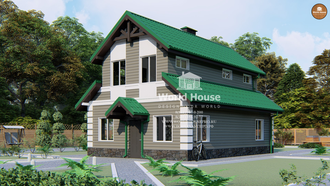 Проект небольшого дома. Проект №134