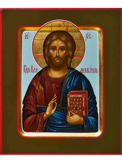 Господь Вседержитель (Спаситель). Рукописная икона.