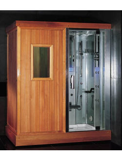 Блок-сауна "EAGO" DS 204 F8 правая Инфакрасная