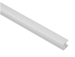 Планка для стеновой панели соединительная Н-образная 60x1x0.6 см алюминий