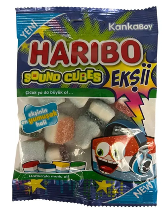 Мармелад Haribo кислые кубики , 80 гр