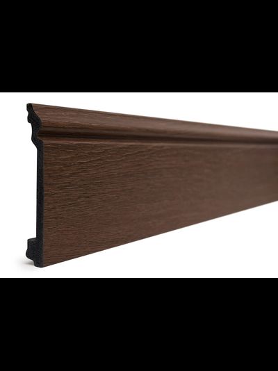 Напольный плинтус Decor-Dizayn 701-82SH, влагостойкий, ударопрочный, 2,4 метра