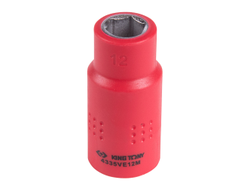 Головка торцевая диэлектрическая шестигранная 1/2", 12 мм KING TONY 4335VE12M