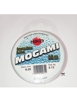 Леска HIKO "MOGAMI" 30м (0,08мм) пр-во Япония