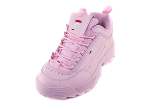 Женские кроссовки Fila DISRUPTOR II PREMIUM розовые (36-40)