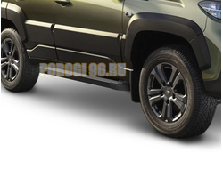 Пороги Black Start для Lada Niva Travel 2021-