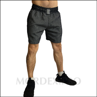 Шорты Mordex черно-белый