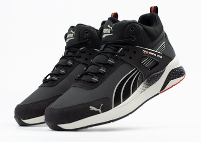 Кроссовки Puma Running System Black Grey зимние