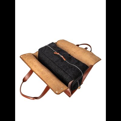 Кожаная дорожная сумка Gavardo Premium red (арт. 
4043-53)