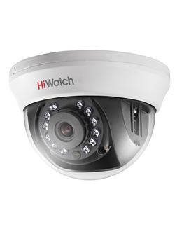DS-T201(B) 2Мп купольная HD-TVI видеокамера с ИК-подсветкой до 20м