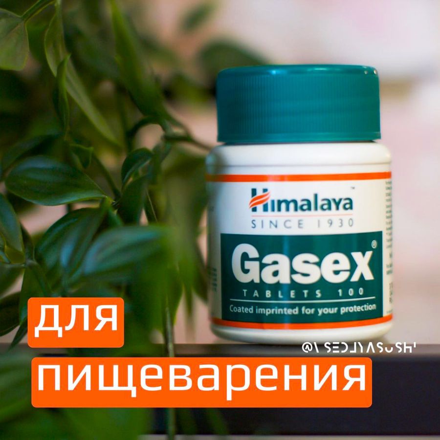 Gasex (Газекс) Himalaya для пищеварения