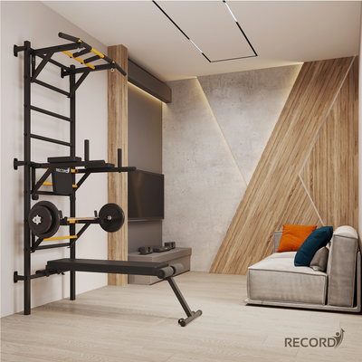 Шведская стенка Рекорд X4 (с опорой на пол)