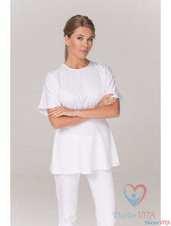 Туника медицинская Dr.Super "Helen" белая