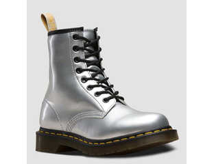 Silver dr martens store