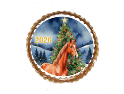 Тульский Пряник "Лошадь" с декором и повидлом  150 гр.