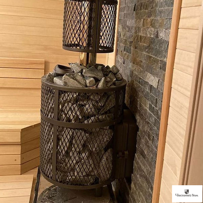 Печь банная чугунная АТМОСФЕРА L СЕТКА