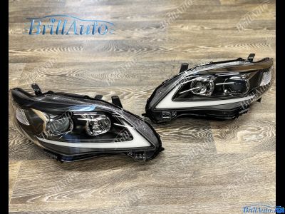 Фары Toyota Corolla 150 2006-2013 в стиле Lexus