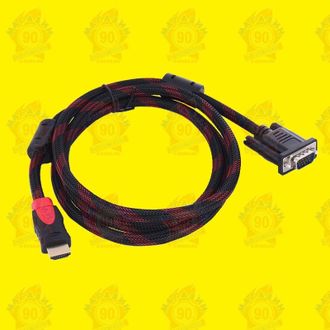 Кабель HDMI-VGA (M-M) 1,5 m. HD 1080P