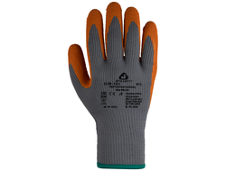 Трикотажные перчатки с латексным покрытием JETA SAFETY JLW-101 Signal