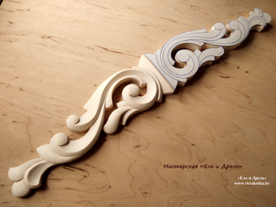 Примеры резного декора