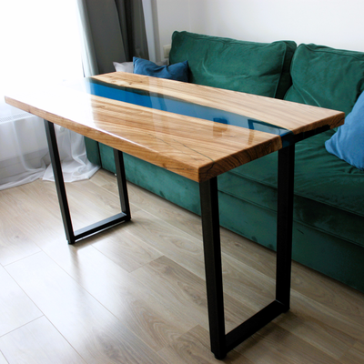 стол из эпоксидной смолы в наличии, стол река купить, стол со смолой, стол с рекой, стол река, лофт