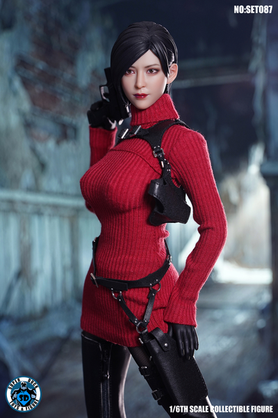 Ада Вонг (Resident Evil 4 Remake) - Коллекционная ФИГУРКА 1/6 Sexy Female Agent (SET087 + S09C) - SUPER DUCK
