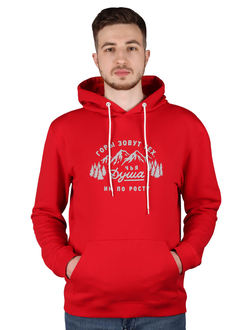 Толстовка Тайга "Горы Зовут" красного цвета в интернет магазине Bagcom