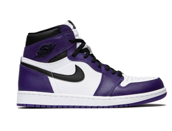 Nike Air Jordan 1 Retro High Og Court Purple (Экокожа)