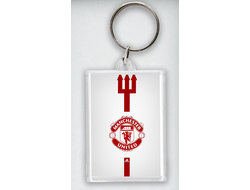 Брелок акриловый Манчестер Юнайтед, Manchester United FC №9